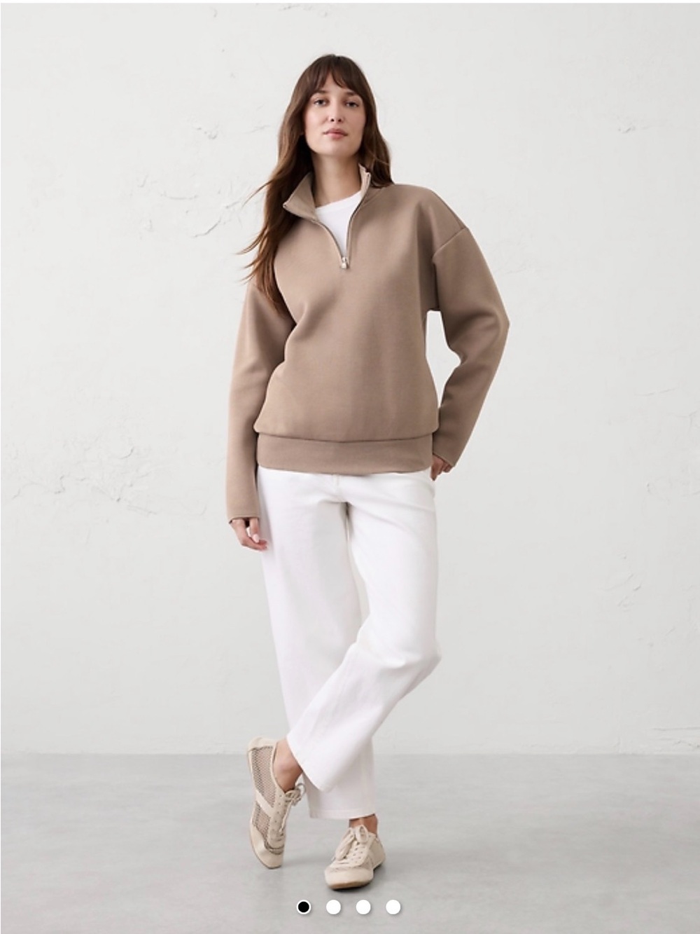 WEEKENDER QUARTER-ZIP SWEATSHIRT XS
